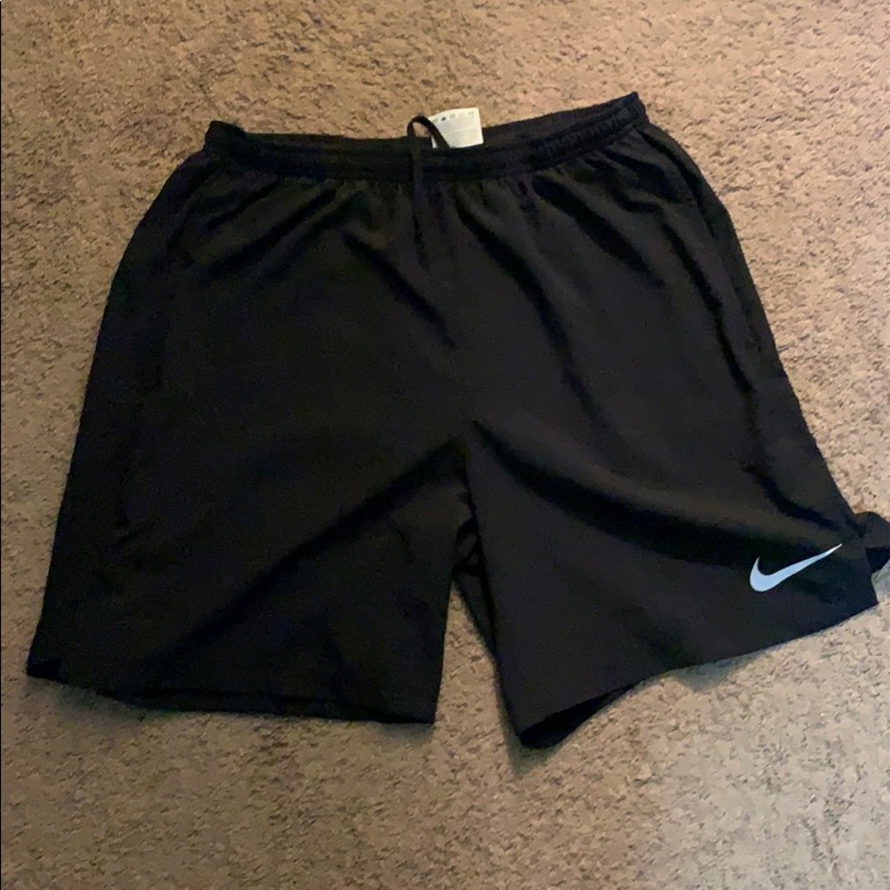 Nike workout shorts with compression liner